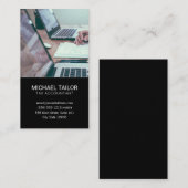 会計 |コンピューター技術 名刺 (正面/裏面)