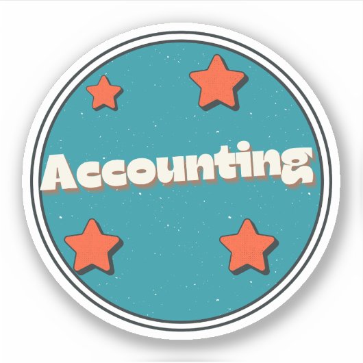 会計 シール (正面)