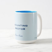 「会計・ディレクタ」 ツートーンマグカップ (正面右)