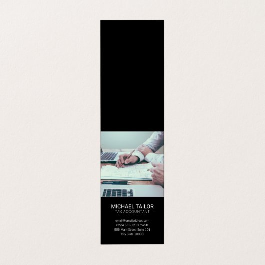 会計 | 税準備 名刺 (外部フラット)