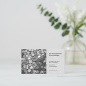 会計 |貨幣管理 名刺 (スタンド正面)