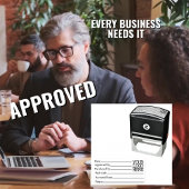 会計AP購買プロジェクト請求書承認 セルフインキングスタンプ