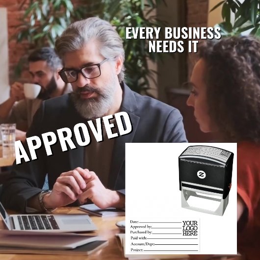 会計AP購買プロジェクト請求書承認 セルフインキングスタンプ