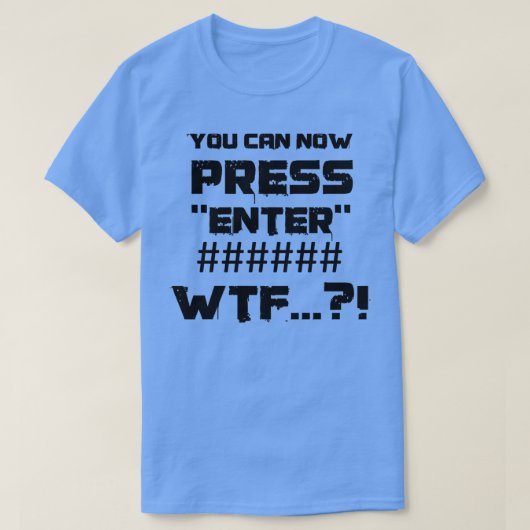 会計Excelエラー6 Tシャツ (デザイン正面)