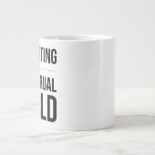 会計It's Accrual World - Office Meeting ジャンボコーヒーマグカップ (正面)