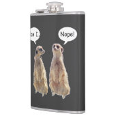 会話おもしろいの中でかわいいメルカット フラスク (左)