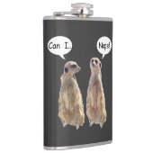 会話おもしろいの中でかわいいメルカット フラスク (右)