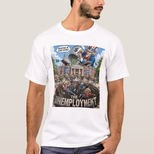 会話のきっかけに Tシャツ (正面)