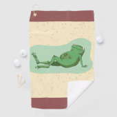 会話のカエル ゴルフタオル (インサイチュ)