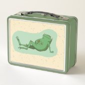 会話のカエル メタルランチボックス (裏面)