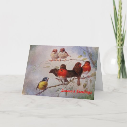 会話のグリーティングカード シーズンカード (正面)