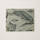 会話のペリカンそしてカエル(w/c紙で) ジグソーパズル (横)