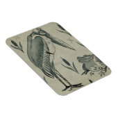 会話の中のペリカンとカエル(紙上のW/c) マグネット (右側)