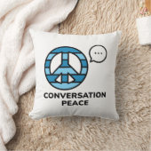 会話の平和 クッション (ブランケット)