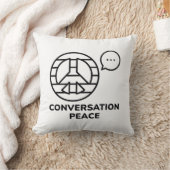 会話の平和 クッション (ブランケット)
