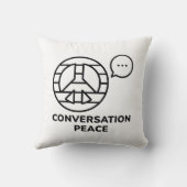 会話の平和 クッション (裏面)