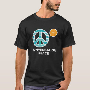 会話の平和 Tシャツ
