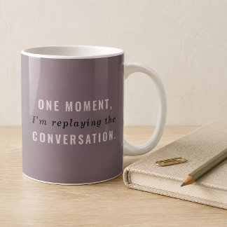 会話を再生するマーブルの面白いマグカップ コーヒーマグカップ