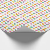 会話キャンデーのハートの包装紙 ラッピングペーパー (角)