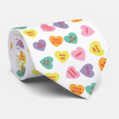 会話キャンデーのハートの首のタイ ネクタイ (ロール)