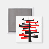 会話ツリー マグネット (正面/裏面)