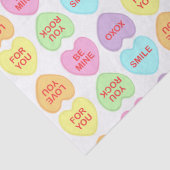 会話ハートの交互パターン 薄葉紙 (詳細)