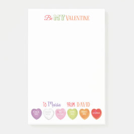 会話ハートパーソナライズされたPost it Notes ポストイット