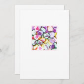 会話ハートフォトアートバレンタインデーおもしろい シーズンカード (正面/裏面)