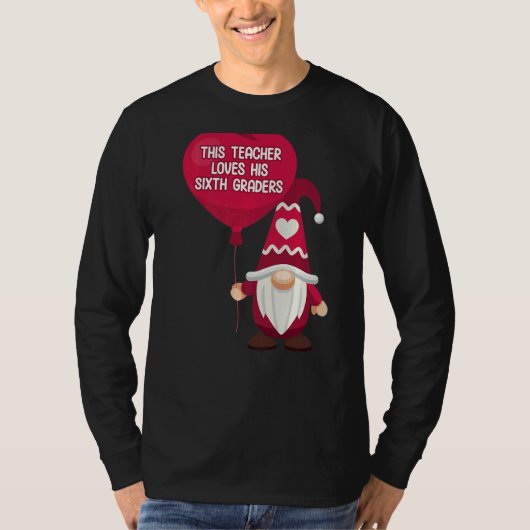 会話ハート6年生先生ラブザヴェール Tシャツ (正面)