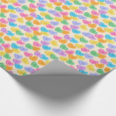 会話ハート ラッピングペーパー (角)