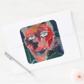 会話 スクエアシール (封筒)