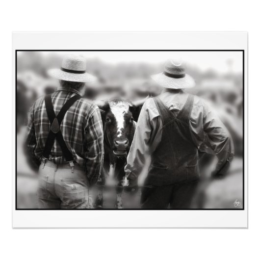 会話 – デジタルで開始されたオープンエディション フォトプリント (正面)