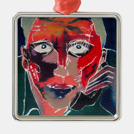 会話 メタルオーナメント (正面)