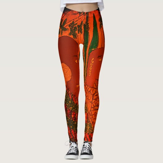 会話 レギンス (正面)