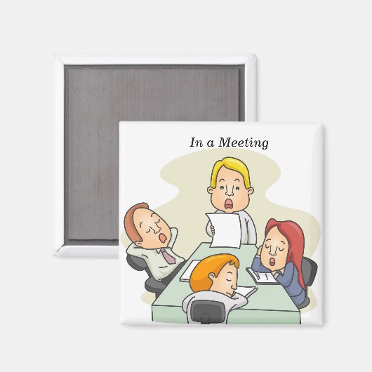 会議で マグネット (正面/裏面)