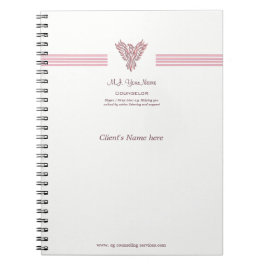 会議のノートに勧めて、上昇のフェニックスを飾って下さい ノートブック