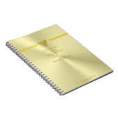 会議のノートに勧めること、金ゴールド上昇のフェニックス ノートブック (右側)