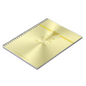 会議のノートに勧めること、金ゴールド上昇のフェニックス ノートブック (左側)