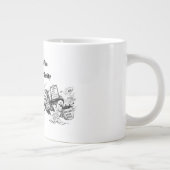 会議はこのヒーローにお任せ ジャンボコーヒーマグカップ (右)