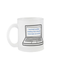 会議は電子メールで行う