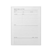 会議ノートメモ帳、メモ帳を使用して作業 ノートパッド (回転)