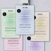 会議ビジ企業のネスイベントロゴ黄 バッジ