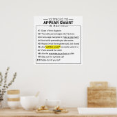 会議ポスターに頭が切れる登場する10のトリック ポスター (キッチン)