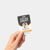 会議モダンイベントゲストスピーカーIDバッジ バッジ (手持ち)