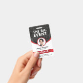 会議モダンイベントゲストスピーカーIDバッジ バッジ (手持ち)