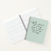 会議中に忙しいフリをするためのノート 面白いオフィス ノートブック (内部)