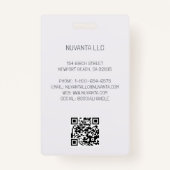 会議事業企業のイベントヘキサはっきりしたゴン バッジ (裏面)