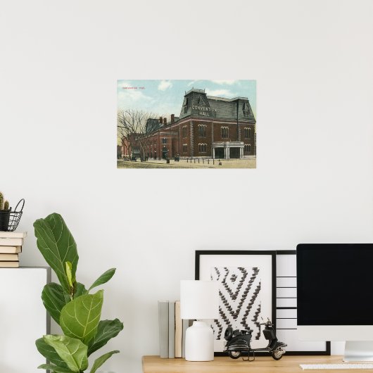 会議場外観 ポスター (ホームオフィス)