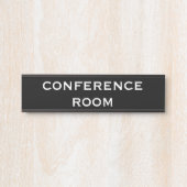 会議室の看板 サインプレート (正面)