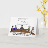 会議室カラーグリーティングカード カード (黄色い花)